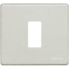 BTICINO - Placca Magic 1 modulo per scatola tonda 500/1/AL