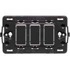 BTICINO - Supporto a 3 posti per scatola 503E