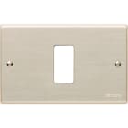 BTICINO - Placca Magic 1 modulo per scatola rettangolare 503/1