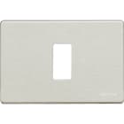 BTICINO - Placca Magic 1 modulo per scatola tonda e rettangolare 503/1/X