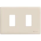 BTICINO - Placca Magic 2 moduli per scatola rettangolare 503/2/R