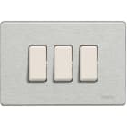 BTICINO - Placca Magic 3 moduli 503/3/AL