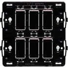 BTICINO - Supporto a 3+3 posti per scatola art. 506E 506S