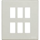 BTICINO - Placca Magic 3+3 moduli 506/6/X