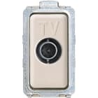 BTICINO - Presa coassiale passante, per impianti di antenna 5202P10