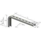 BTICINO - Mensola a L CC21S 300 - 41x21mm - lunghezza 300mm