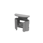 BTICINO - FASLOCK small - giunto per curva, materiale ZnNi