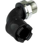 LEGRAND - Raccordo LGP 90° filetto metallico. Diametro 12mm 666832