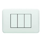 BTICINO - VELA basic classico - 3 moduli in scatola rettangolare