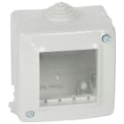 BTICINO - Contenitore da parete plexo vela IP40 - 2 moduli 680602