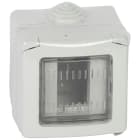 BTICINO - Contenitore da parete plexo vela IP55 - 1 modulo
