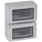 BTICINO - Contenitore da parete plexo vela IP55 - 8 moduli 680619