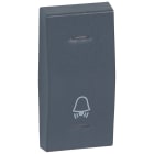 BTICINO - VELA scura - tasto serigrafato \'campanello\' 1 modulo