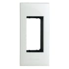 BTICINO - VELA quadra - placca bianco lucido 1 modulo per profilati