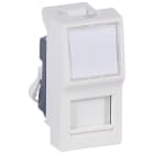 BTICINO - VELA bianca - RJ45 toolless UTP cat6