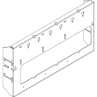 LEGRAND - Telaio per M160-250 e M4 630 fissi verticali 9061T/TN