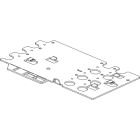 LEGRAND - Piastra per telaio scorrevole per M2 250 fissi 9250S