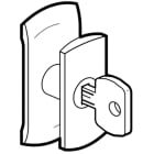 LEGRAND - Maniglia a T per quadri MDX400 con grado di protezione IP65 92860S