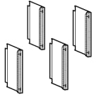 LEGRAND - Kit di fondo, testate e zoccolo per armadi LDX800 93670FPZ