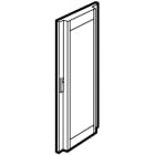 LEGRAND - Porta in vetro bombato per armadi LDX400, LDX800
