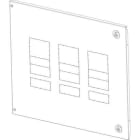 BTICINO - Pannello per M4 630 con differenziale rimovibili