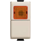 BTICINO - Pulsante e portalampada di segnalazione 24V 1,5W arancio