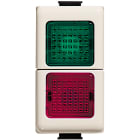 BTICINO - Portalampada doppio colore bianco per lampade 24V