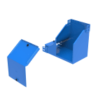 LEGRAND - Curva sinistra in salita a 90 con variazione di piano. Altezza: 75 mm AF300G