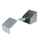 LEGRAND - Curva sinistra in salita a 90 con variazione di piano. Altezza: 75 mm AF400C