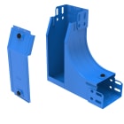 LEGRAND - Curva destra in salita a 90 con variazione di piano. Altezza: 75 mm