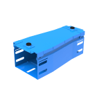 LEGRAND - Riduzione concentrica. Altezza: 75 mm Riduzione: da 150 mm a 75 mm