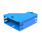 LEGRAND - Riduzione destra. Altezza: 75 mm Riduzione: da 200 mm a 75 mm