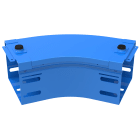 LEGRAND - Curva piana a 45 con coperchio. Altezza: 75 mm