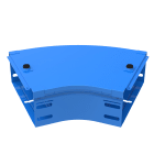 LEGRAND - Curva piana a 45 con coperchio. Altezza: 75 mm