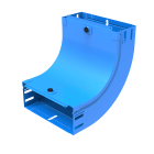 LEGRAND - Curva in salita a 90 con coperchio. Altezza: 75 mm