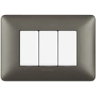 BTICINO - Placca Matix 3 moduli