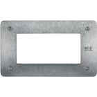 BTICINO - Placca in zama verniciata 4 moduli antirimozione