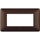 BTICINO - Placca Matix 4 moduli AM4804TGG