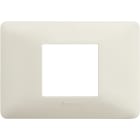 BTICINO - Placca Matix 2 moduli centrati AM4819BCN