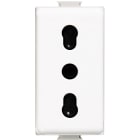 BTICINO - Presa bipasso 10/16 A - 250Vac 2P+T standard italiano AM5180