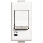BTICINO - Interruttore magnetotermico 1P+N 6A 230Vac Icn= 1500A AM5206S