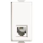 BTICINO - connettore telefonico RJ11 con connessione K10 - antibatterico