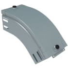 LEGRAND - Curva in discesa a 45 con coperchio. Altezza: 75 mm AQ100Z