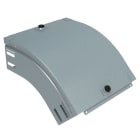 LEGRAND - Curva in discesa a 45 con coperchio. Altezza: 75 mm