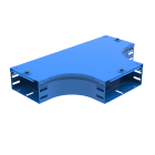 LEGRAND - Derivazione piana a T con imbocchi ridotti. Altezza 75 mm