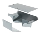 BTICINO - Derivazione verticale a T in discesa con variazione di piano. Altezza: 75 mm