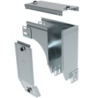 LEGRAND - Curva destra in discesa a 90 con variazione di piano. Altezza: 75 mm