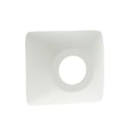 LEGRAND - Kit calotta e distanziale per valvola AFNOR, canale gas S. Finitura Bianca.