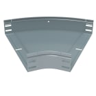LEGRAND - Curva piana a 45 solo base. Altezza: 75 mm