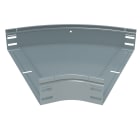 LEGRAND - Curva piana a 45 solo base. Altezza: 75 mm